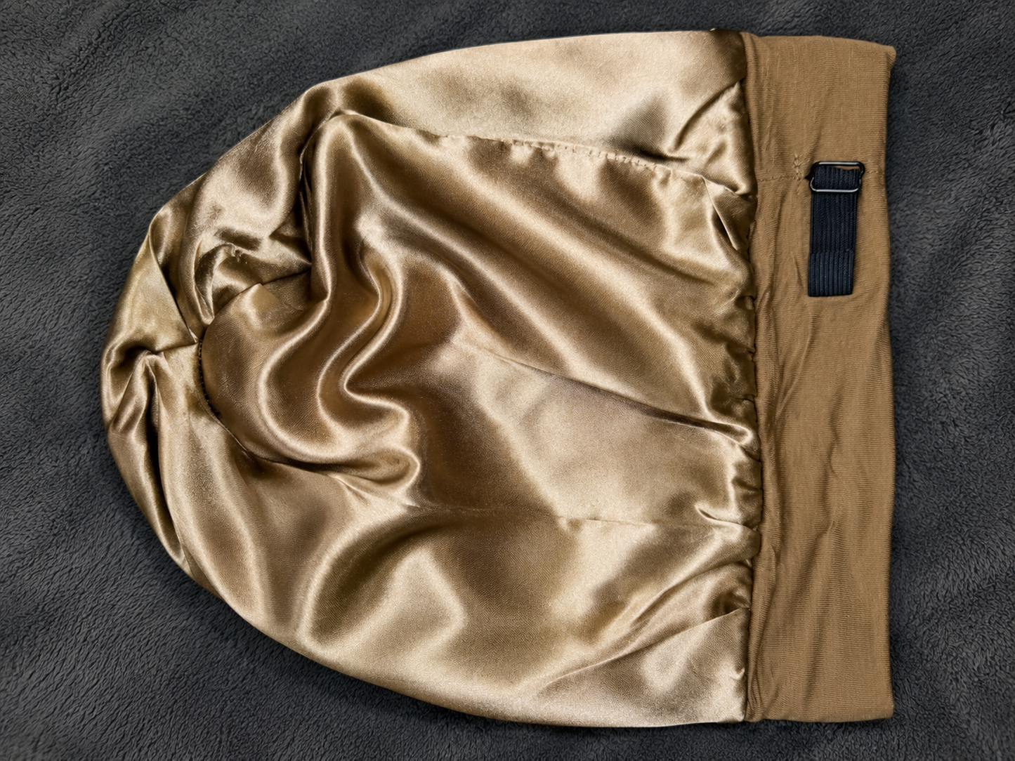 Premium Short Satin-Lined Adjustable Bonnet