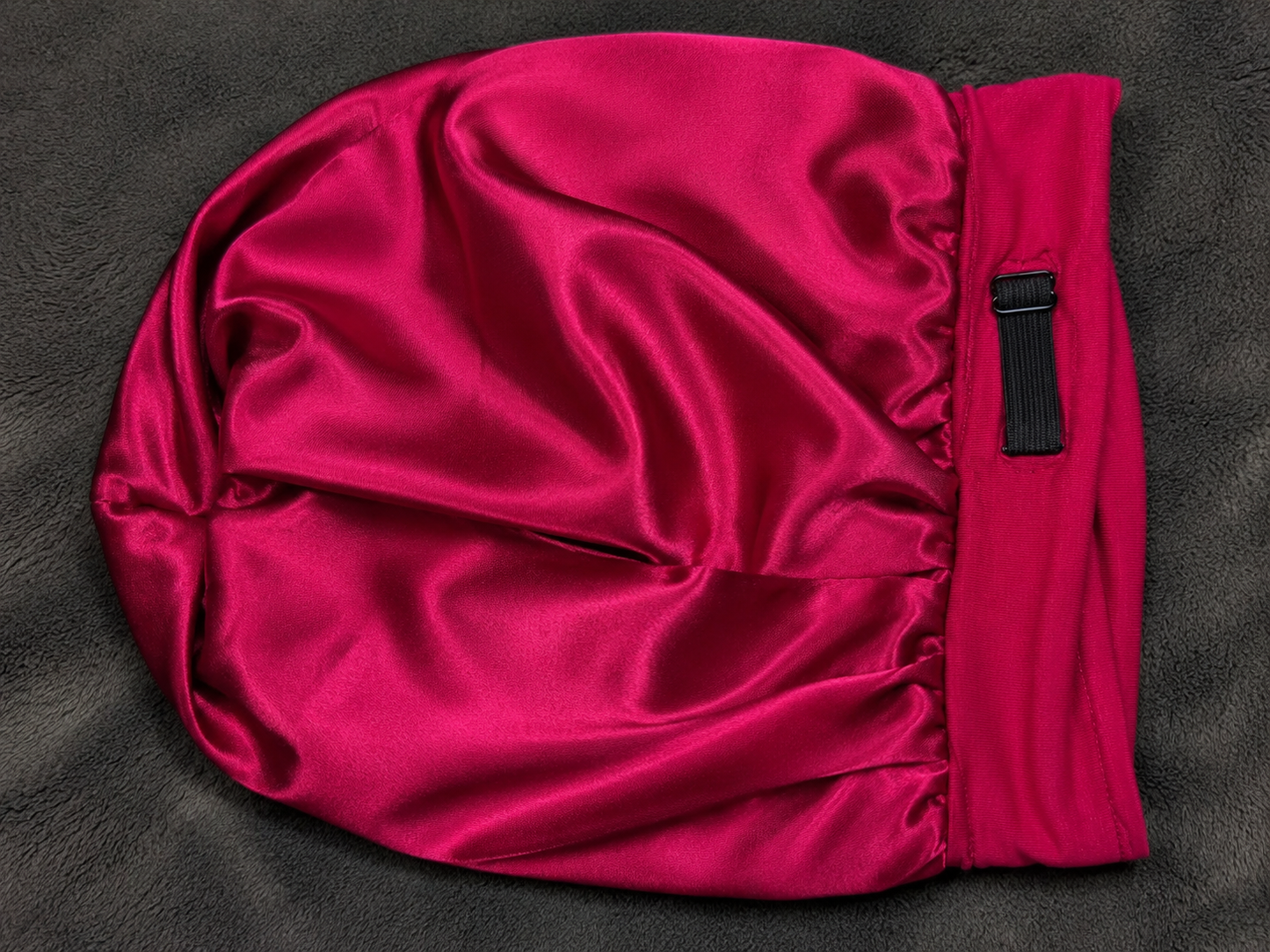 Premium Short Satin-Lined Adjustable Bonnet