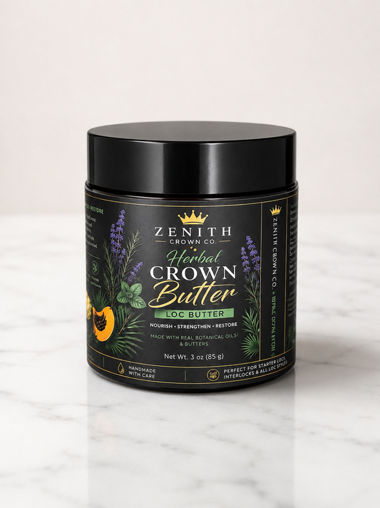 Herbal Crown Butter for Locs & Natural Hair | Zenith Crown Co.