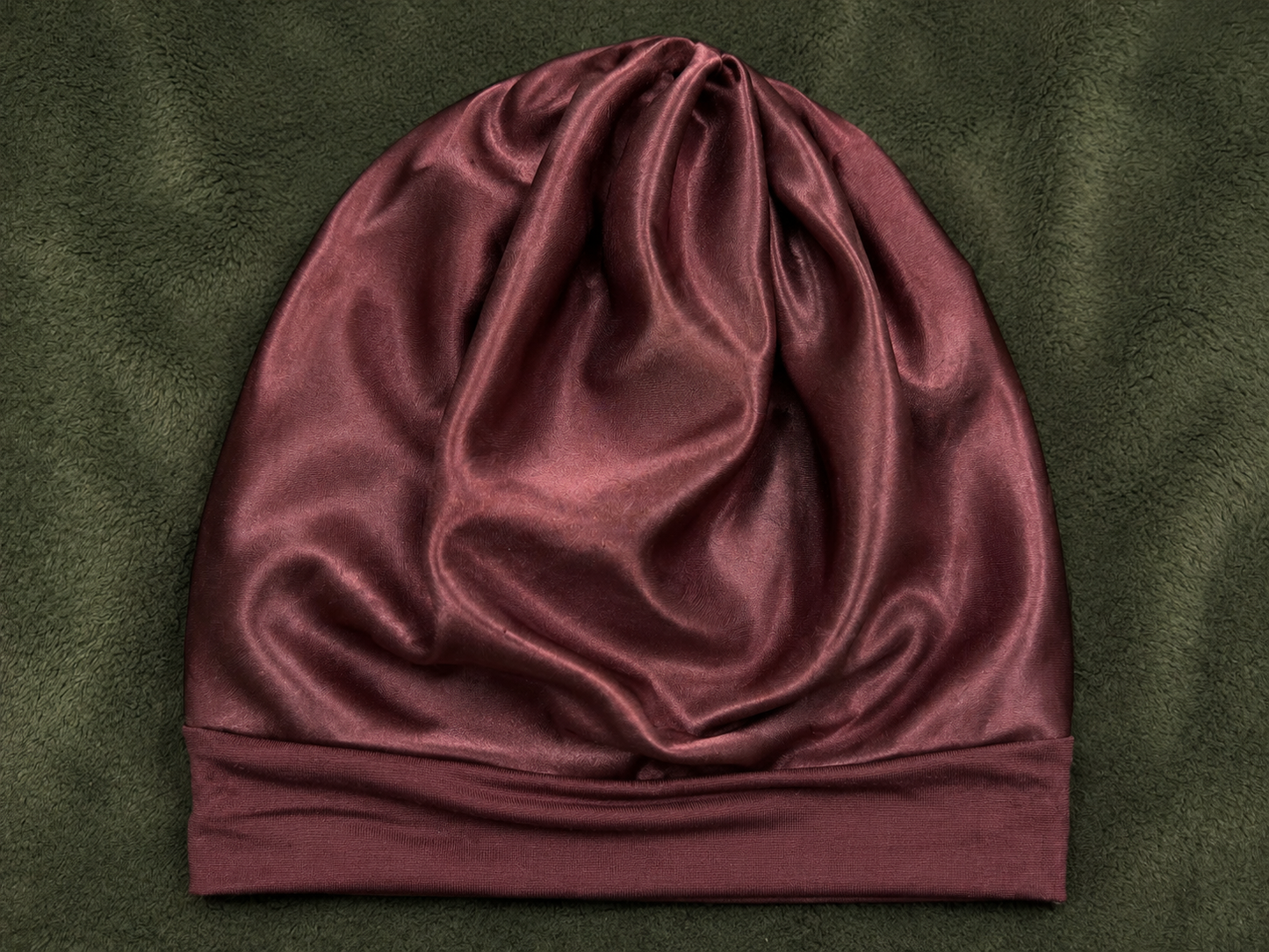 Premium Short Satin-Lined Adjustable Bonnet