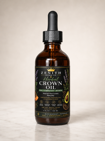 Herbal 2-Step Crown Moisture Routine | Mist + Oil