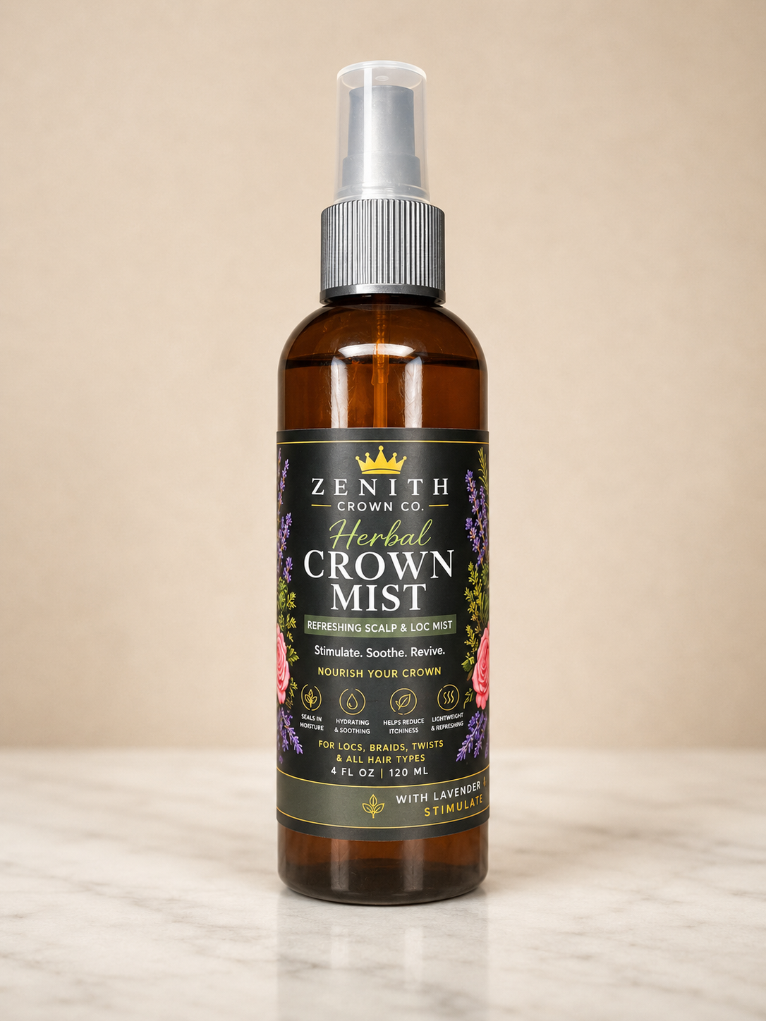 Herbal Crown Hair Care Bundle for Locs | Zenith Crown Co.