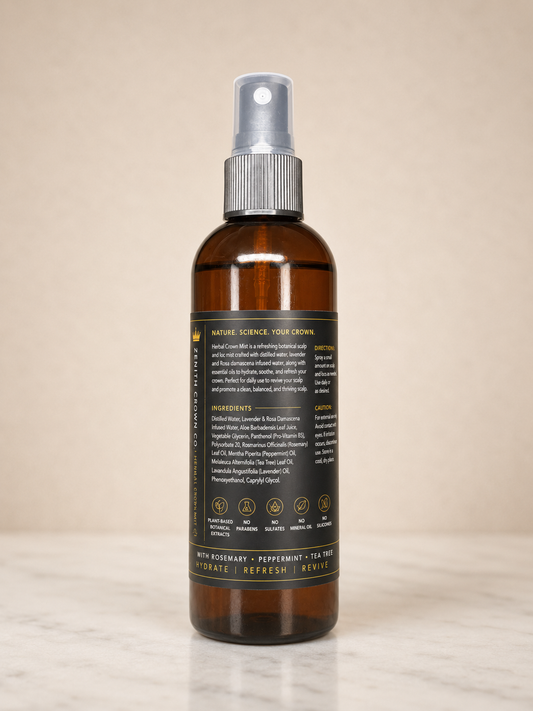 Herbal Crown Mist for Locs & Natural Hair | Zenith Crown Co.