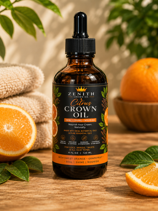 Citrus 2-Step Crown Moisture Routine | Mist + Oil