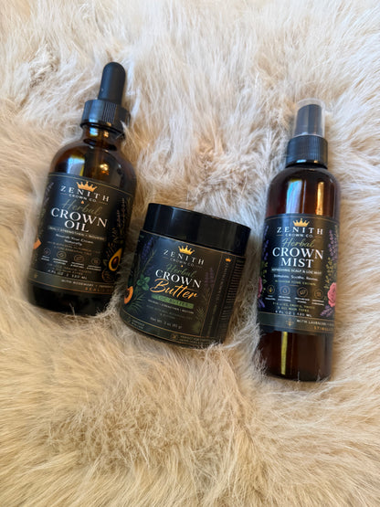 Herbal Crown Hair Care Bundle for Locs | Zenith Crown Co.